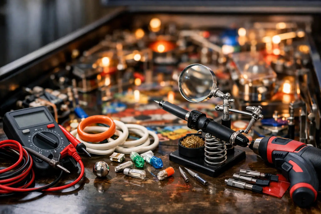 Accessori tecnici per flipper: cosa serve